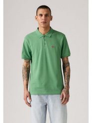 Levi's Koszulka polo w kolorze zielonym rozmiar: L. Zielone koszulki polo męskie Levi's, l, bez wzorów, z bawełny, bez ramiączek. Za 109.26 zł.