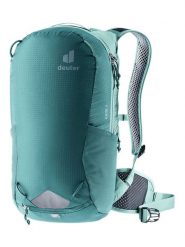 Deuter Plecak rowerowy "Race 8" w kolorze turkusowym - 22 x 43 x 14 cm rozmiar: onesize. Niebieskie plecaki damskie Deuter, bez wzorów, z materiału, sportowe. Za 246.53 zł.
