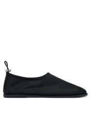 Calvin Klein Baleriny Stretch Ballerina Shoe Spac Mesh HW0HW03041 Czarny. Czarne baleriny damskie CALVIN KLEIN, bez wzorów, z materiału, bez obcasa. Za 489.99 zł.