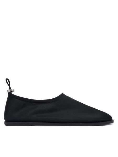 Calvin Klein Baleriny Stretch Ballerina Shoe Spac Mesh HW0HW03041 Czarny. Czarne baleriny damskie CALVIN KLEIN, bez wzorów, z materiału, bez obcasa. Za 489.99 zł.