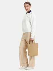 Lacoste Torebka NF2991AA Zielony. Zielone torebki klasyczne damskie Lacoste, bez wzorów, ze skóry, bez dodatków. Za 624.99 zł.