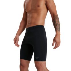 Spodenki kąpielówki męskie Speedo Eco End. Czarne kąpielówki męskie Speedo, m, bez wzorów, z materiału, na fitness i siłownię. Za 179.95 zł.