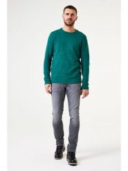 Garcia Sweter w kolorze zielonym rozmiar: XXL. Zielone swetry męskie Garcia, xxl, bez wzorów, z bawełny, bez kołnierzyka. Za 188.85 zł.