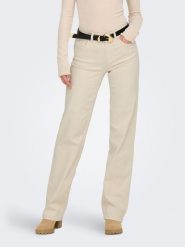 ONLY Dżinsy - Regular fit - w kolorze beżowym rozmiar: S/L32. Brązowe jeansy damskie Only. Za 118.01 zł.