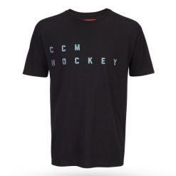 Koszulka hokejowa Blackout, dla dorosłych, czarna, rozmiar L. Czarne t-shirty damskie CCM, l, bez wzorów, z tkaniny, bez kołnierzyka. Za 167.00 zł.