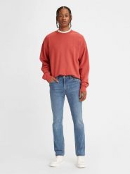 Levi´s Dżinsy "511" - Slim fit - w kolorze niebieskim rozmiar: W34/L32. Niebieskie jeansy męskie . Za 204.45 zł.