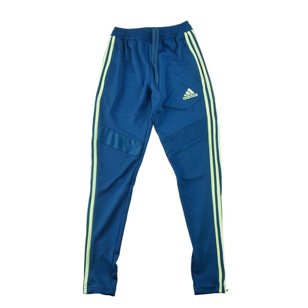 Second life - Adidas spodnie dresowe męskie Climacool - Stan bardzo dobry. Niebieskie spodnie sportowe męskie Adidas, z dresówki. Za 106.46 zł.