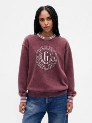 GAP Bluza w kolorze czerwonym rozmiar: L. Czerwone bluzy bez kaptura damskie GAP, l. Za 210.81 zł.