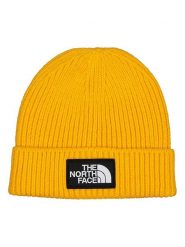 The North Face Czapka "TNF" w kolorze żółtym rozmiar: onesize. Żółte czapki zimowe damskie The North Face, ze splotem. Za 126.04 zł.