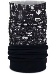 Buff Szal-koło w kolorze czarnym rozmiar: onesize. Czarne szaliki dziecięce Buff, z materiału, bez ramiączek. Za 109.52 zł.