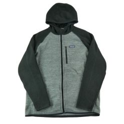 Second life - Męska kurtka polarowa Better Sweater - Jak nowy. Szare kurtki męskie Patagonia, m, bez wzorów, z polaru, sportowe, bez kaptura. Za 296.06 zł.