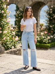Bawełniana jednolita koszulka z krótkim rękawem - szary. Szare t-shirty damskie Sinsay, l, bez wzorów, z bawełny, bez kołnierzyka. W wyprzedaży za 13.99 zł.