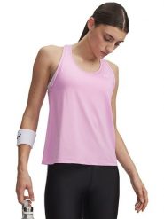 Under Armour Top sportowy w kolorze jasnoróżowym rozmiar: S. Różowe topy damskie Under Armour, s, bez wzorów, z materiału, bez ramiączek. Za 78.95 zł.