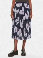 Tamaris Apparel Spódnica plisowana Capoliveri TAW0531 Granatowy Regular Fit. Niebieskie spódniczki damskie Tamaris Apparel, bez wzorów, z syntetyku, plisowane. Za 299.99 zł.