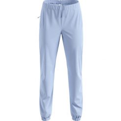 Spodnie softshellowe Odlo Pants regular length ESSENTIAL WARM. Niebieskie spodnie dresowe damskie Odlo, bez wzorów, sportowe. Za 449.99 zł.