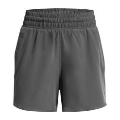 Spodenki damskie Under Armour Vanish 5in. Szare spodenki sportowe damskie Under Armour, bez wzorów, sportowe. W wyprzedaży za 160.90 zł.