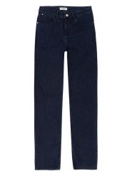 Wrangler Dżinsy - Slim fit - w kolorze granatowym rozmiar: W30/L34. Niebieskie jeansy damskie Wrangler, z podwyższonym stanem. Za 153.71 zł.