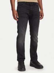 HUGO Jeansy 50561271 Czarny Slim Fit. Czarne jeansy męskie Hugo. Za 599.99 zł.
