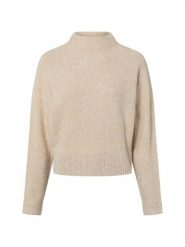 Opus Damski sweter z dzianiny - Posmic Kobiety beżowy|srebrny marmurkowy, 40. Brązowe swetry klasyczne damskie Opus, z dzianiny, bez kołnierzyka. Za 449.95 zł.