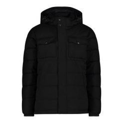 Kurtka z kapturem CMP. Czarne kurtki męskie CMP, m, bez wzorów, z puchu, z kapturem, narciarskie. Za 669.99 zł.