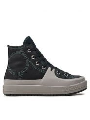 Converse Trampki Chuck Taylor All Star Construct A06617C Czarny. Czarne trampki i tenisówki męskie Converse, bez wzorów, z materiału, bez zapięcia. Za 309.99 zł.