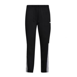Spodnie dresowe męskie DIADORA CUFF PANTS BLKBAR. Czarne spodnie dresowe męskie Diadora, bez wzorów, z dresówki. Za 69.99 zł.