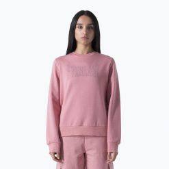 Bluza damska Everlast Leisure Crewneck. Fioletowe bluzy bez kaptura damskie Everlast, l, z bawełny. Za 129.99 zł.