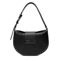 Torebka KARL LAGERFELD. Czarne torebki klasyczne damskie Karl Lagerfeld, bez wzorów, bez dodatków. Za 1,399.00 zł.