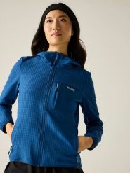 Regatta Kurtka polarowa "Kemilia" w kolorze granatowym rozmiar: 46. Niebieskie kurtki damskie Regatta, bez wzorów, z materiału, bez kaptura. Za 128.25 zł.