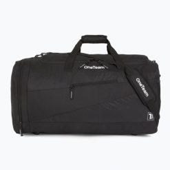 Torba treningowa OneTeam Sebastiano 50 l. Czarne torebki klasyczne damskie ONETEAM, bez wzorów, bez dodatków. Za 69.99 zł.