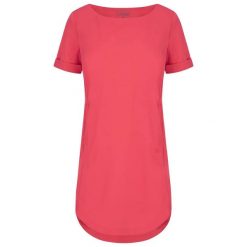 Sukienka damska Loap Ubakala w kolorze różowym. Czerwone sukienki damskie ZSPORT, m, bez wzorów, sportowe, bez kołnierzyka, bez ramiączek, sportowe. Za 243.99 zł.