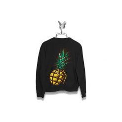 Bluza Ananas Granat Damska. Czarne bluzy bez kaptura damskie Failfake, l. Za 160.00 zł.