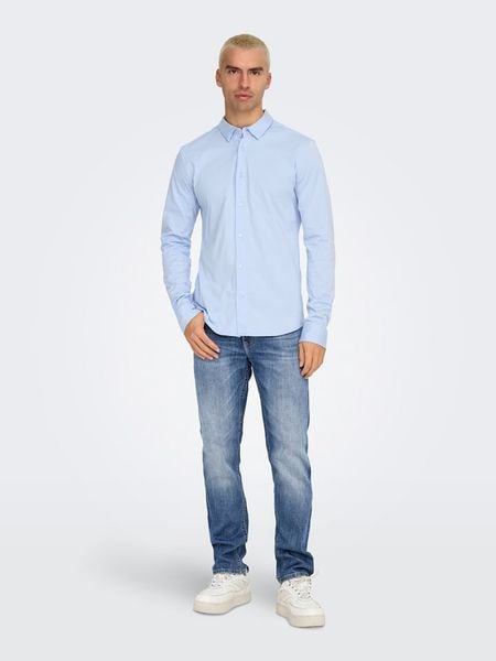 ONLY & SONS Dżinsy "Onsweft" - Regular fit - w kolorze niebieskim rozmiar: W34/L32. Niebieskie jeansy męskie Only & Sons. Za 109.95 zł.