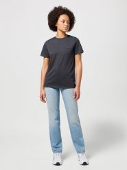 Wrangler Dżinsy - Regular fit - w kolorze błękitnym rozmiar: W30/L34. Niebieskie jeansy damskie Wrangler, z podwyższonym stanem. Za 162.49 zł.