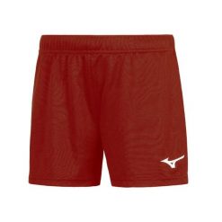 Szorty damskie Mizuno Team Trad Soukyu. Czerwone szorty damskie Mizuno, bez wzorów, z materiału, eleganckie. Za 119.00 zł.