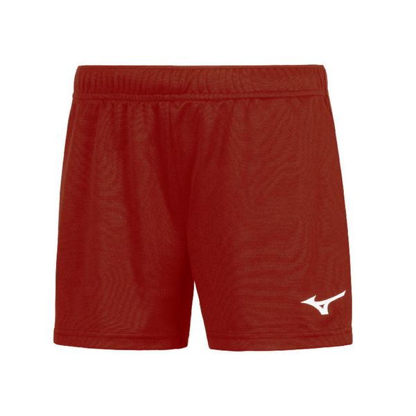 Szorty damskie Mizuno Team Trad Soukyu. Czerwone szorty damskie Mizuno, bez wzorów, z materiału, eleganckie. Za 113.00 zł.