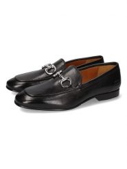 MELVIN & HAMILTON Skórzane mokasyny "Clive 1" w kolorze czarnym rozmiar: 44. Czarne mokasyny męskie MELVIN & HAMILTON. Za 434.99 zł.