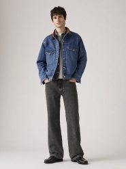 Levi's Dżinsy "567" - Relaxed fit - w kolorze antracytowym rozmiar: W34/L32. Czarne jeansy męskie Levi's. Za 264.95 zł.