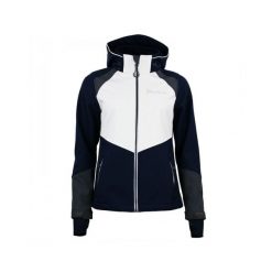 Kurtka damska Peak Mountain Softshell Ametisffa. Niebieskie kurtki damskie Peak Mountain, bez wzorów, z softshellu. W wyprzedaży za 436.00 zł.