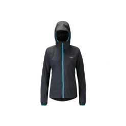 Kurtka przeciwwiatrowa damska Rab WINDVEIL JKT WMNS EBONY. Szare kurtki damskie RAB, bez wzorów, bez kaptura. Za 347.18 zł.