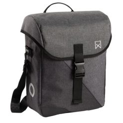 Prosta torba na bagażnik Willex 800. Szare torebki klasyczne damskie willex, bez wzorów, bez dodatków. Za 391.50 zł.