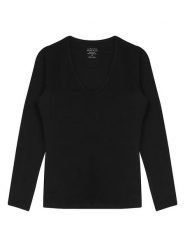 Claesens Koszulka w kolorze czarnym rozmiar: L. Czarne bluzki damskie Claesens, l, bez wzorów, z bawełny, bez kołnierzyka. Za 56.79 zł.