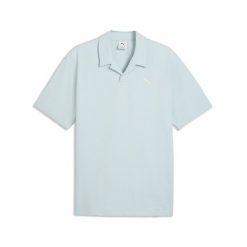 Męska koszulka polo Essentials Elevated PUMA. Niebieskie koszulki polo męskie Puma, m, bez wzorów, bez ramiączek. Za 169.00 zł.