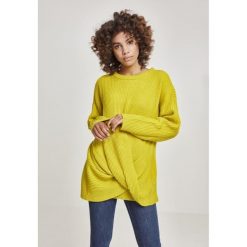 Bluza damska Urban Classic pakowana. Żółte bluzy bez kaptura damskie Urban Classics. Za 237.00 zł.