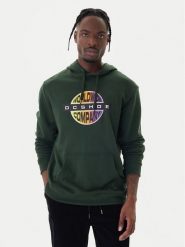 DC Shoes Bluza Core ADYSF03137 Zielony Regular Fit. Zielone bluzy bez kaptura męskie DC Shoes, m, z bawełny. Za 299.99 zł.