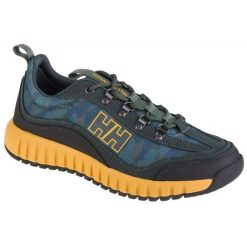 Buty Helly Hansen Venali M 11870-495 zielone. Zielone buty sportowe na co dzień męskie z materiału, bez zapięcia. Za 552.09 zł.