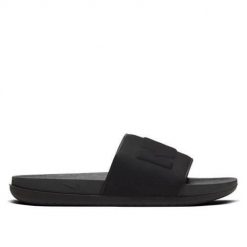 Klapki męskie Nike Offcourt Slide. Czarne klapki i japonki męskie Nike, z materiału. Za 212.00 zł.