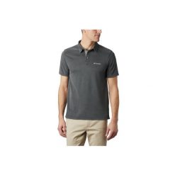 Koszulka sportowa męska Columbia Nelson Point Polo. Szare koszulki polo męskie Columbia, m, bez ramiączek. Za 149.99 zł.