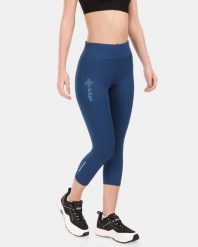 Damskie legginsy treningowe 3/4 Kilpi AMIRA-W. Niebieskie legginsy damskie Kilpi, s, bez wzorów, z materiału. Za 215.49 zł.