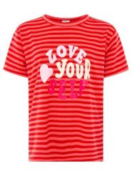 Zwillingsherz Koszulka w kolorze czerwonym rozmiar: onesize. Czerwone bluzki damskie Zwillingsherz, bez wzorów, z bawełny, bez kołnierzyka. Za 129.95 zł.